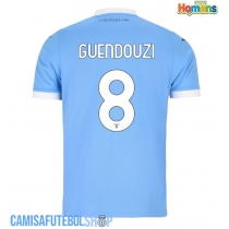 Camisa de time de futebol Lazio Matteo Guendouzi #8 Replicas 1º Equipamento 2025-26 Manga Curta